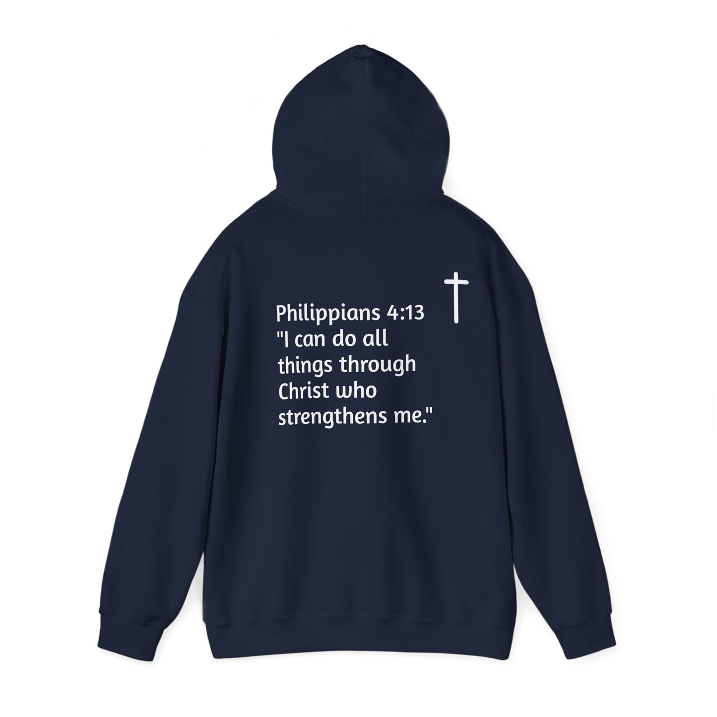 Hoodie. Philippians 4:13