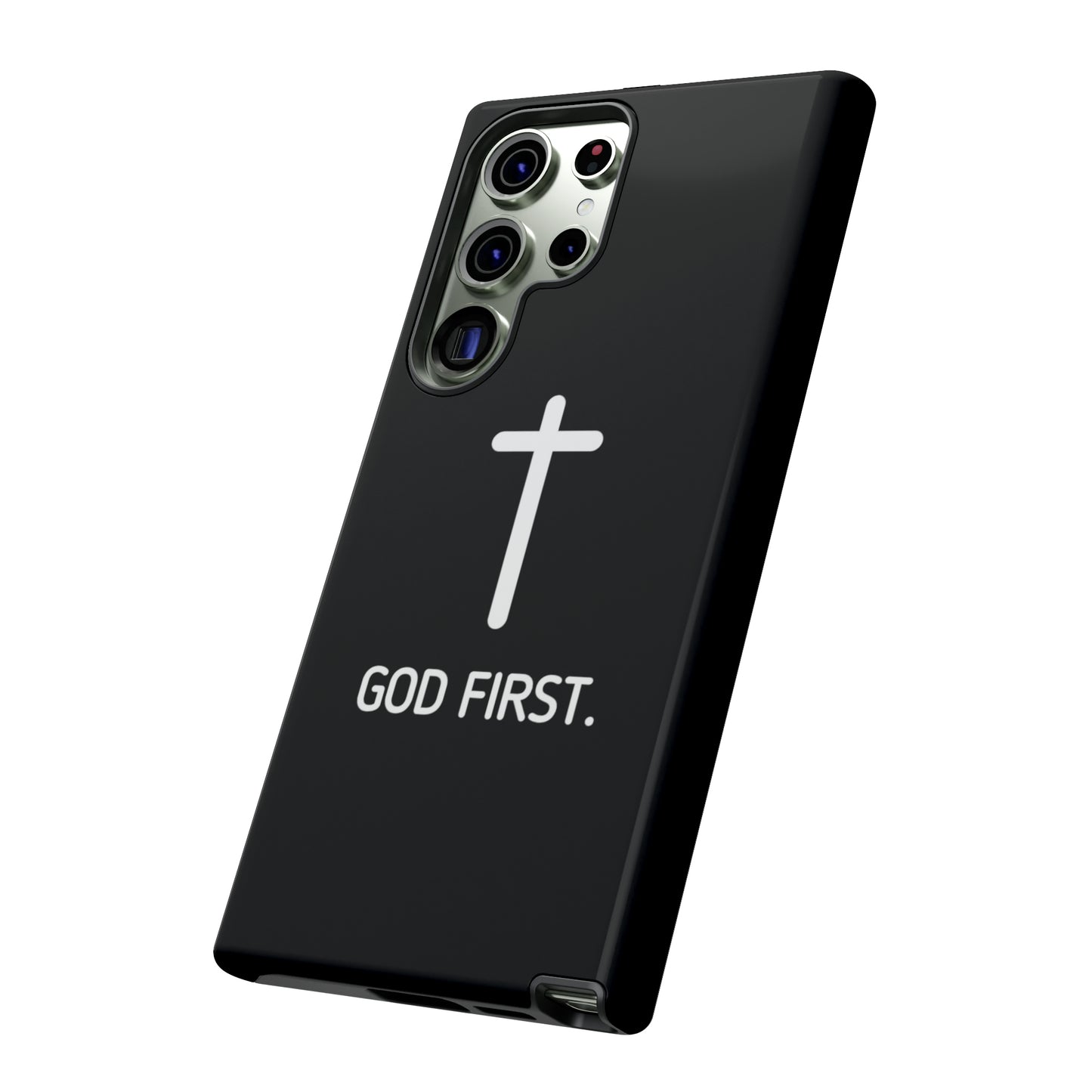 Phone case. God First BLACK