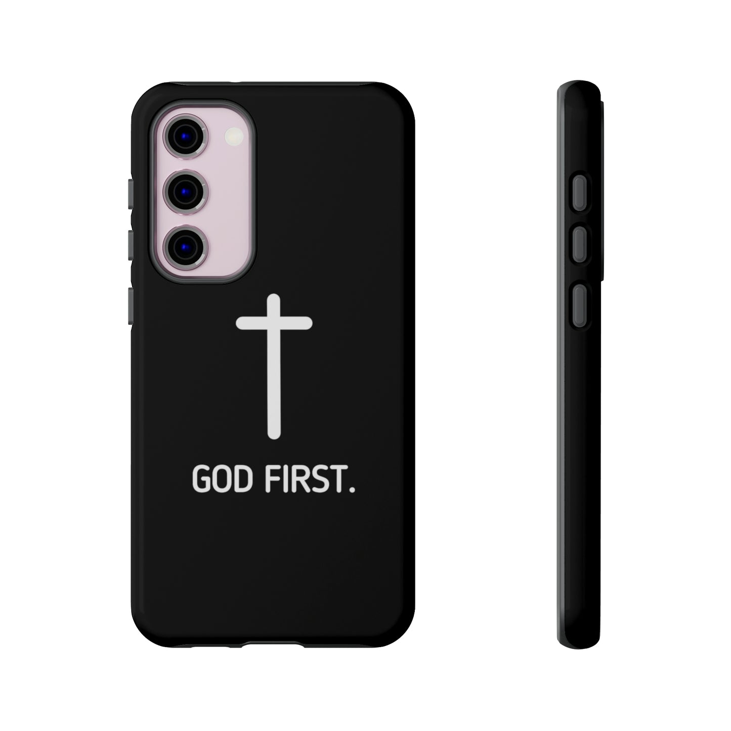 Phone case. God First BLACK