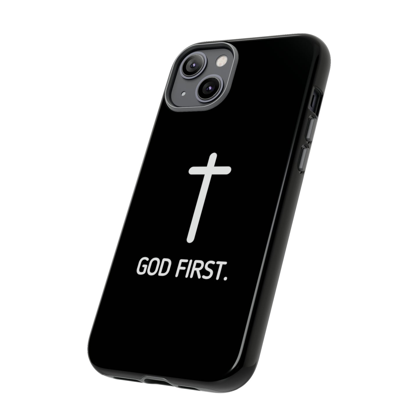 Phone case. God First BLACK