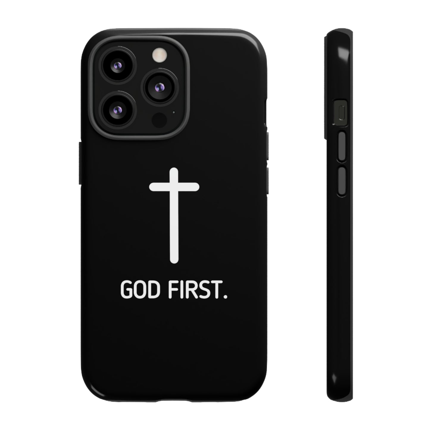 Phone case. God First BLACK