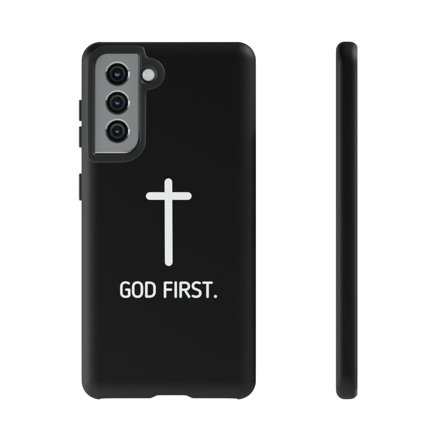 Phone case. God First BLACK